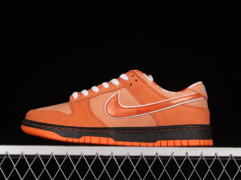 All Categories Nk SB Dunk Series Nk SB Dunk Low Low-top sneakers Pure original version Concepts x Nk SB Dunk Low "Orange Lobster" Orange Lobster SB low-top sports and leisure sneakers FD8776-800